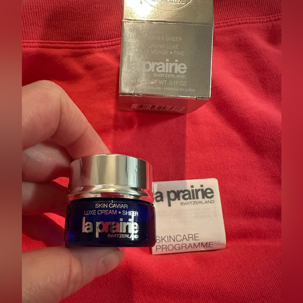 New La Prairie SKIN CAVIAR LUXE CREAM made in
SWITZERLAND 5 ml 0.17 oz